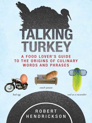 cover image of Talking Turkey: a Food Lover's Guide to the Origins of Culinary Words and Phrases